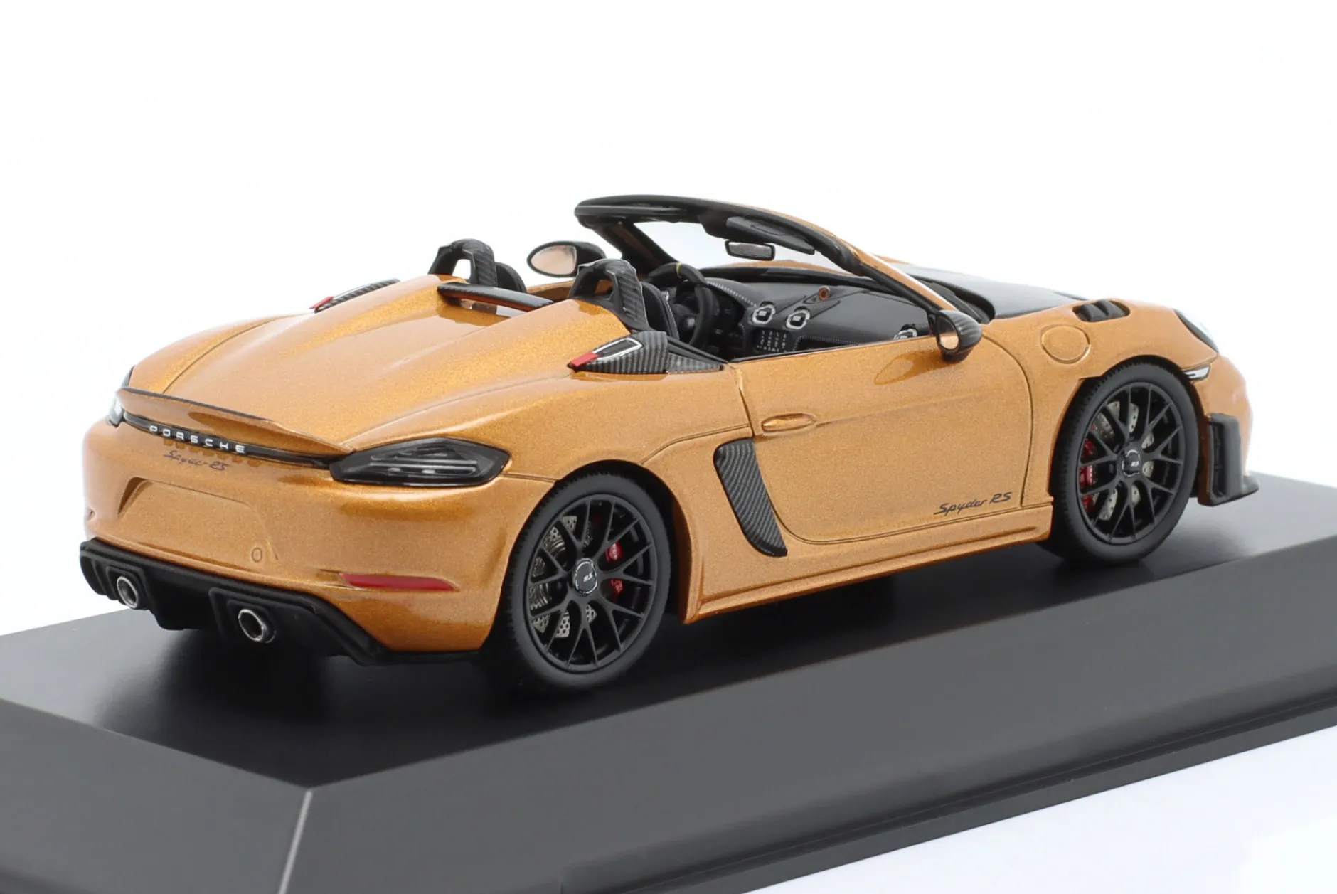 Porsche 718 (982) Spyder RS Baujahr 2024 gold metallic 1:43 Spark