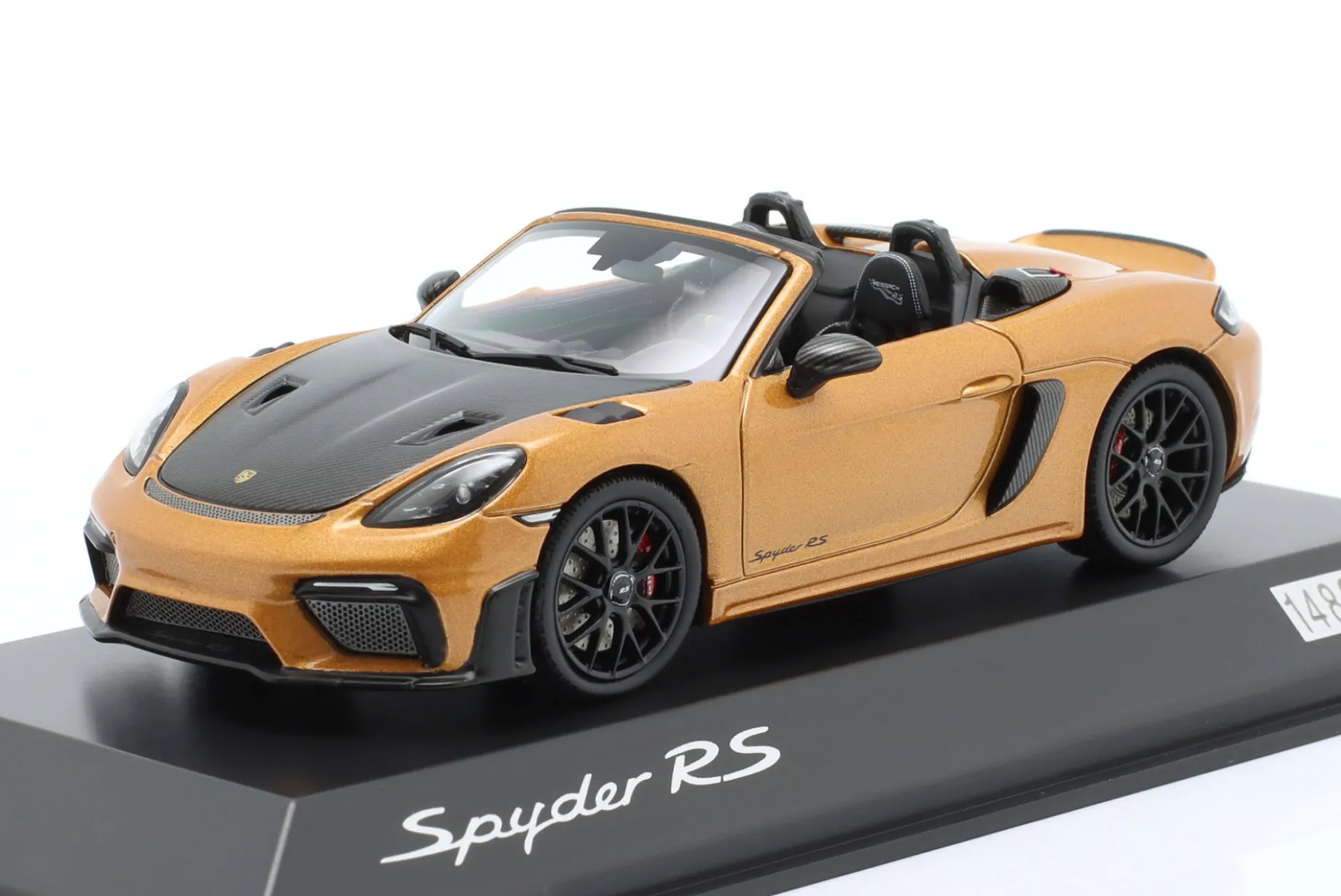 Porsche 718 (982) Spyder RS Baujahr 2024 gold metallic 1:43 Spark