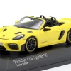 Porsche 718 (982) Spyder RS 2023 racing gelb 1:64 Tarmac Works / Minichamps