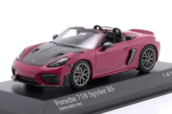 Porsche 718 Spyder RS Weissach-Paket 2023 sternrubin 1:43 Minichamps