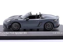 Porsche Spyder RS Weissach-Package 2023 arktikgrau 1:43 Minichamps