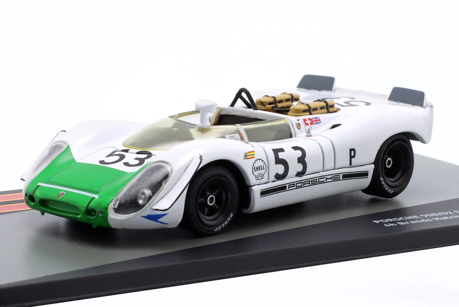 Porsche 908/2 Spyder #53 Sieger 6h Brands Hatch 1969 Siffert, Redman 1:43 Altaya