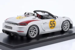 Porsche 718 (982) Spyder #55 Tribute Carrera Panamericana 1954 1:18 Spark