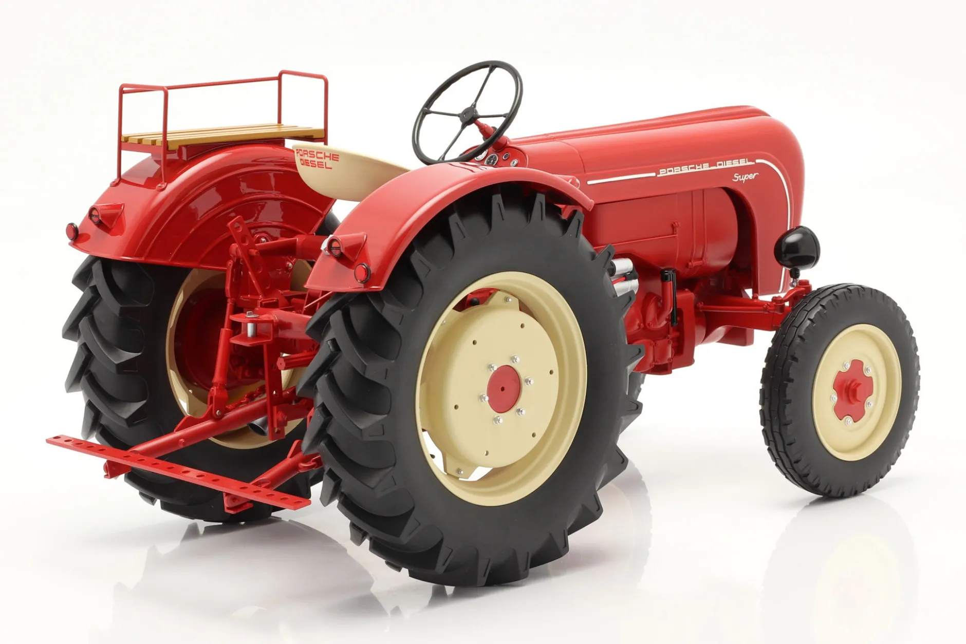 Porsche Super Traktor Baujahr 1958 rot 1:8 Minichamps