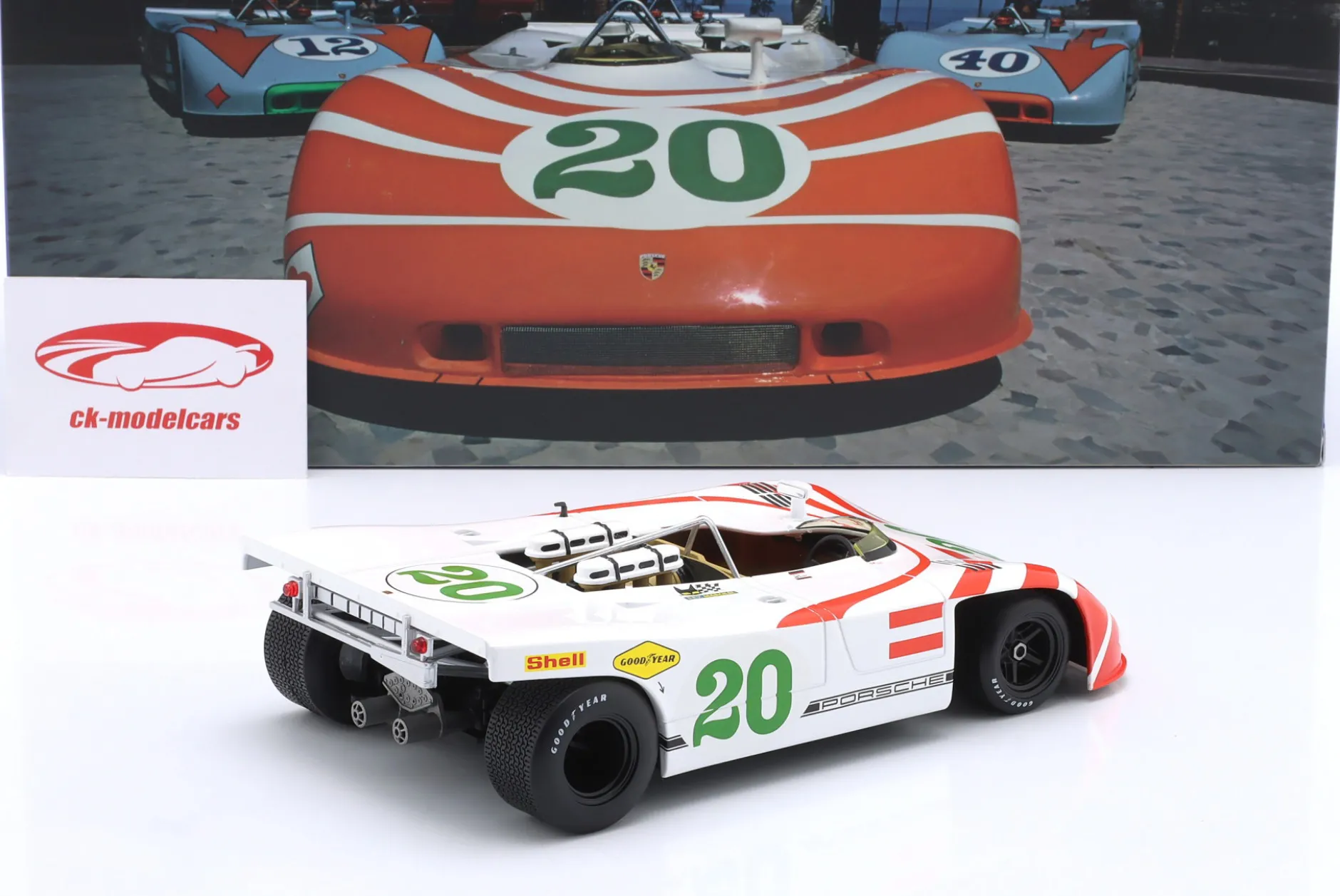 Porsche 908/03 #20 Targa Florio 1970 Elford, Herrmann 1:18 WERK83