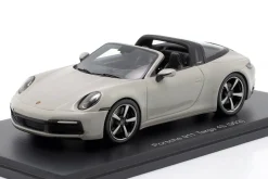 Porsche 911 (992) Targa 4S Baujahr 2021 grau 1:43 Spark