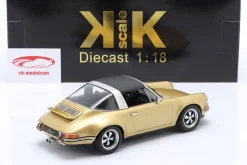 Porsche 911 Targa Singer Design gold metallic 1:18 KK-Scale