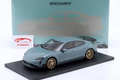 Porsche Taycan Turbo GT Baujahr 2024 shadegreen 1:18 Minichamps