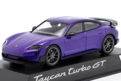 Porsche Taycan Turbo GT (J1 PA) purplesky metallic 1:43 Norev