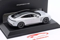 Porsche Taycan Turbo (J1 PA) eisgrau metallic 1:43 Norev
