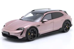 Porsche Taycan Turbo S Cross Turismo 2022 pink 1:18 GT-Spirit