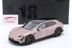 Porsche Taycan Turbo S Cross Turismo 2022 pink 1:18 GT-Spirit