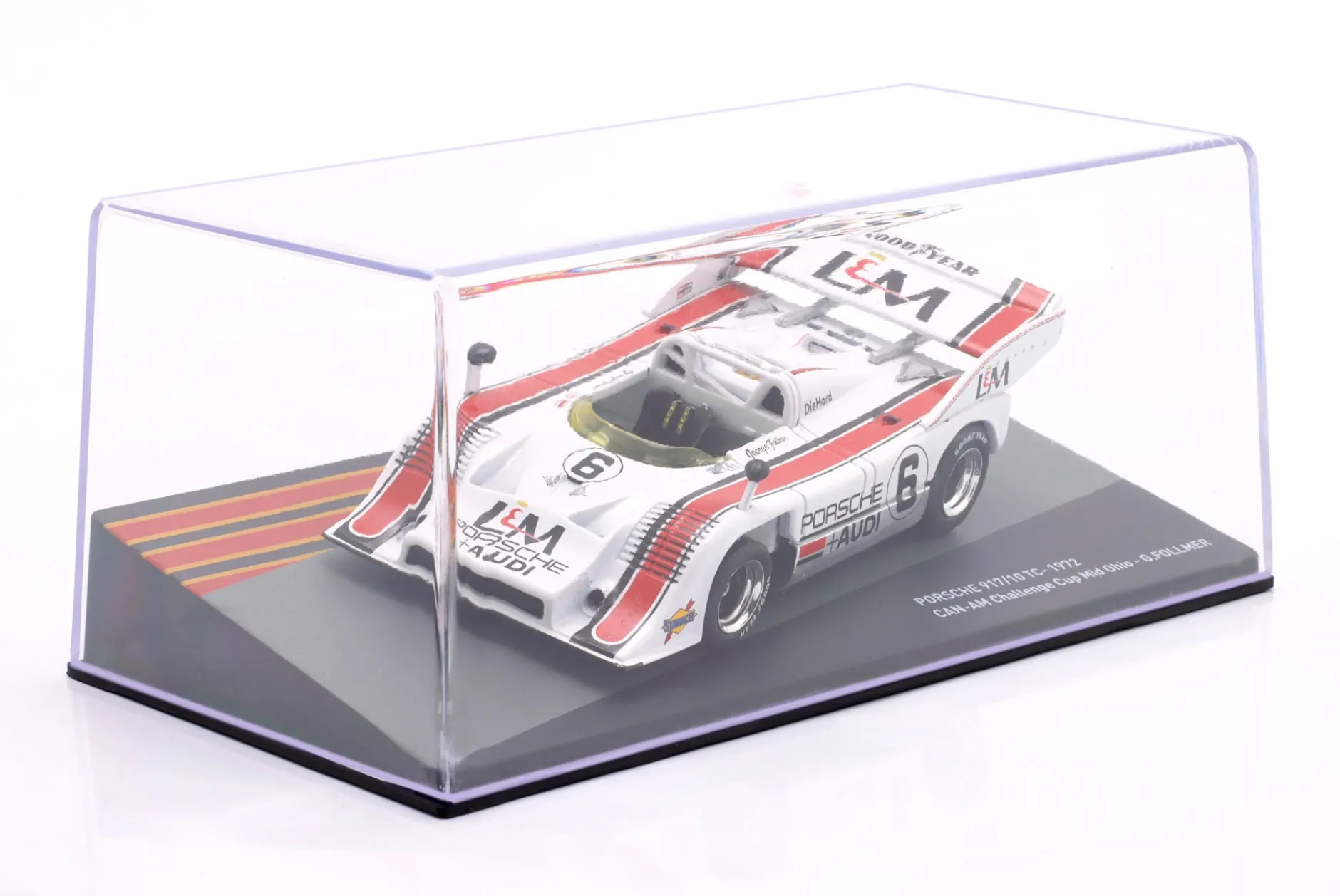 Porsche 917/10 TC #6 Sieger Can-Am Challenge Cup Mid Ohio 1972 Follmer 1:43 Altaya