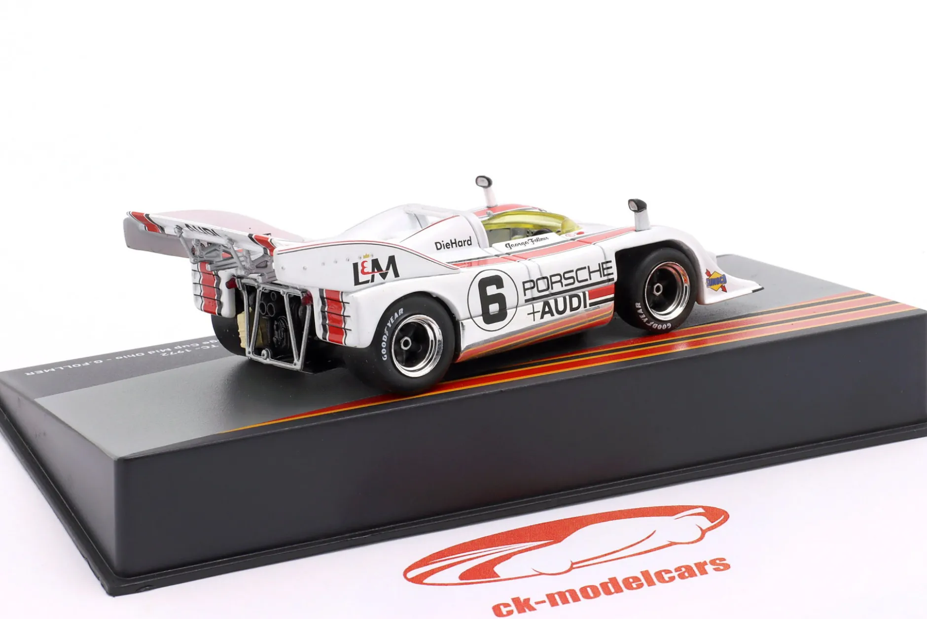 Porsche 917/10 TC #6 Sieger Can-Am Challenge Cup Mid Ohio 1972 Follmer 1:43 Altaya
