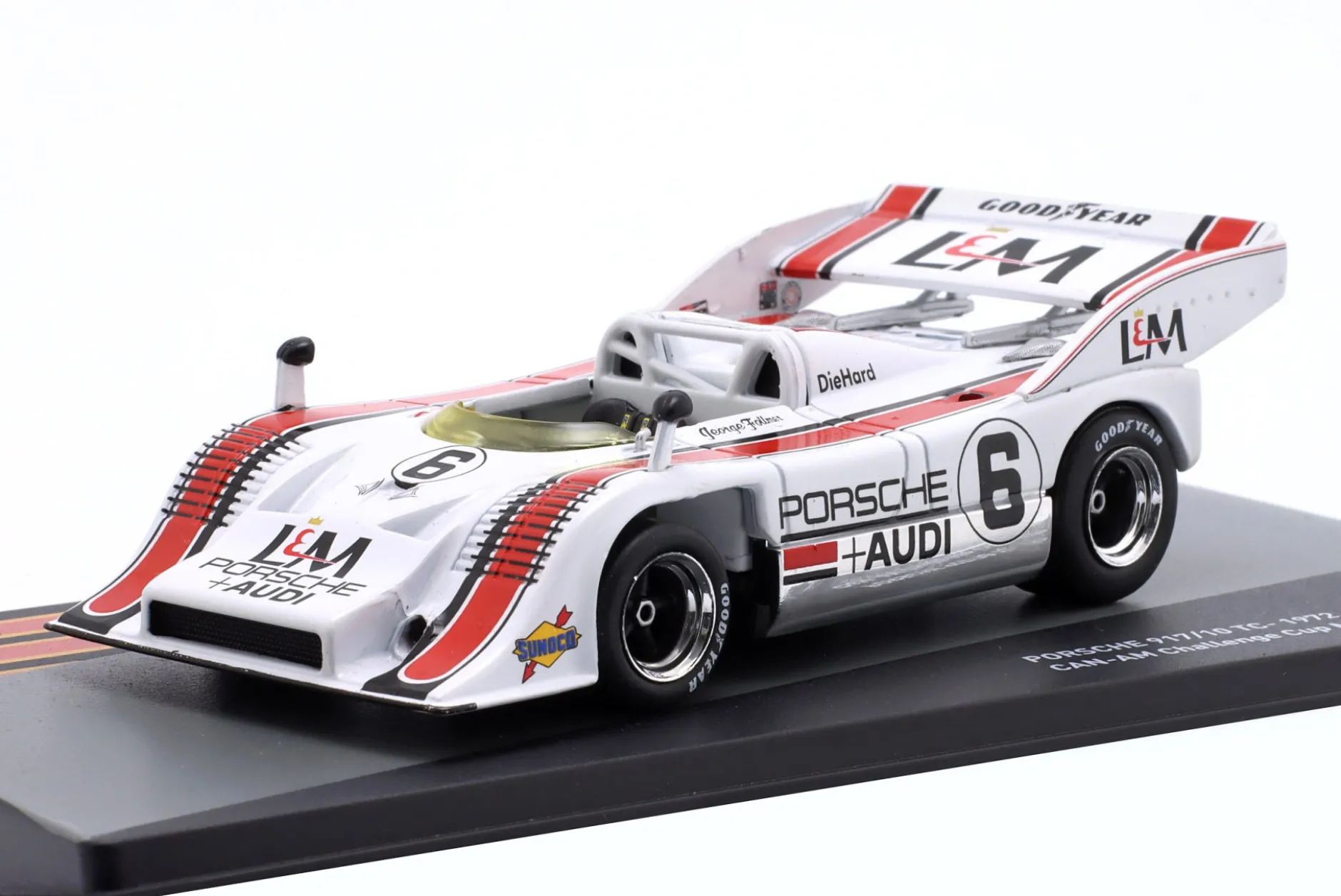 Porsche 917/10 TC #6 Sieger Can-Am Challenge Cup Mid Ohio 1972 Follmer 1:43 Altaya