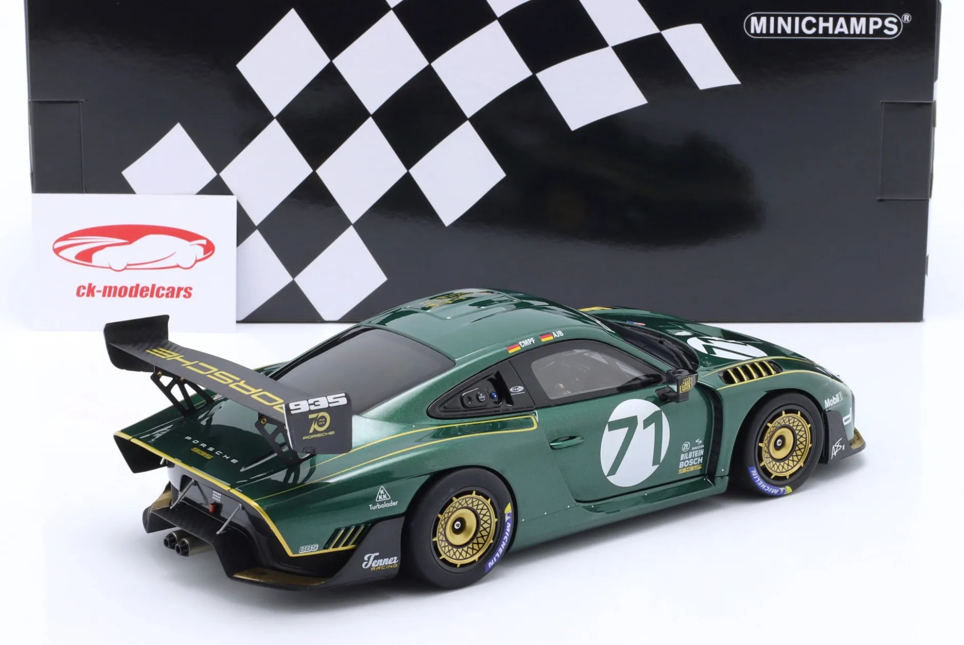 Porsche 935/19 #71 Tenner Racing 2020 1:18 Minichamps