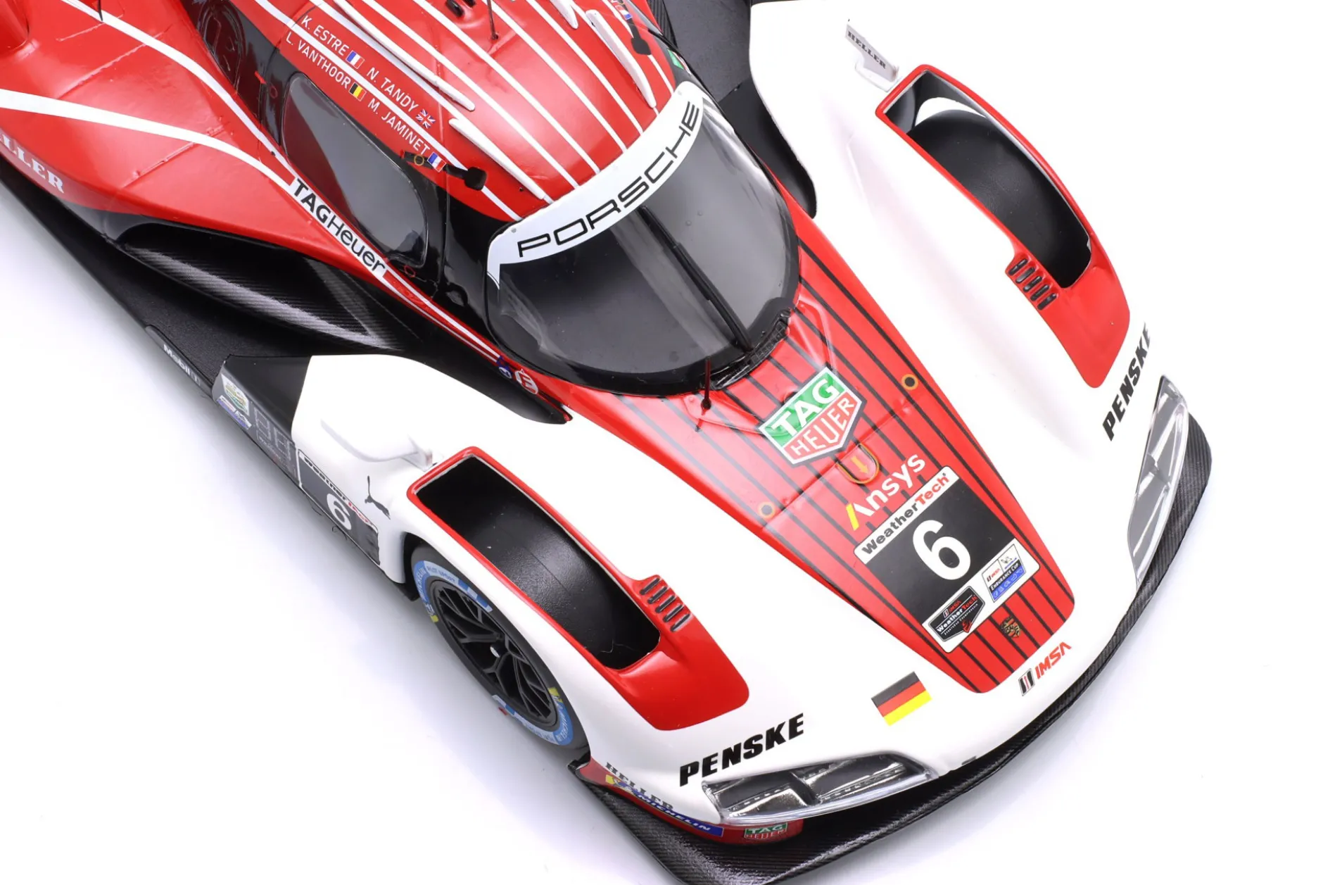 Porsche 963 #6 4th 24h Daytona 2024 Porsche Penske Motorsport 1:18 Ixo