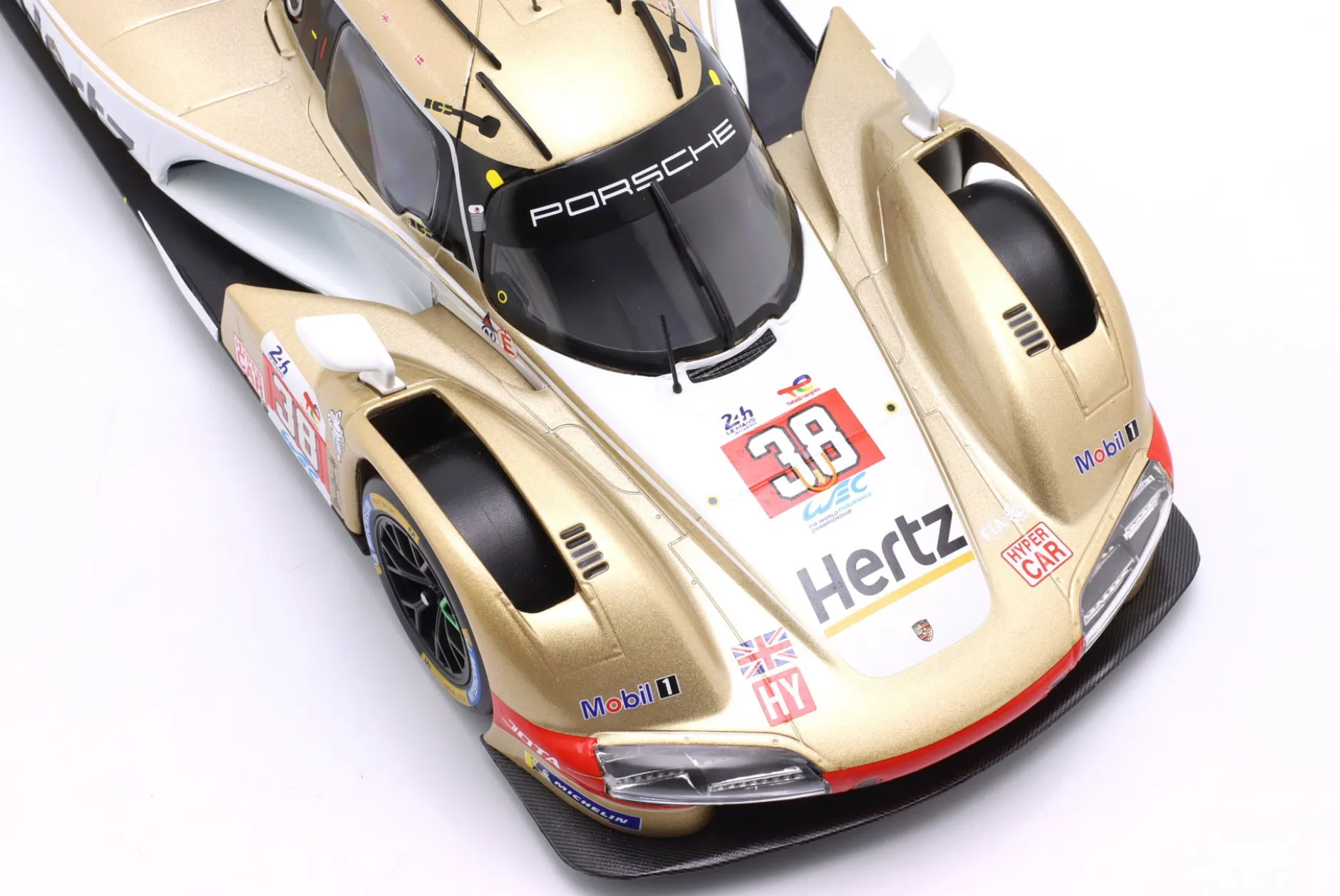 Porsche 963 #38 9th 24h LeMans 2024 Hertz Team Jota 1:18 Ixo