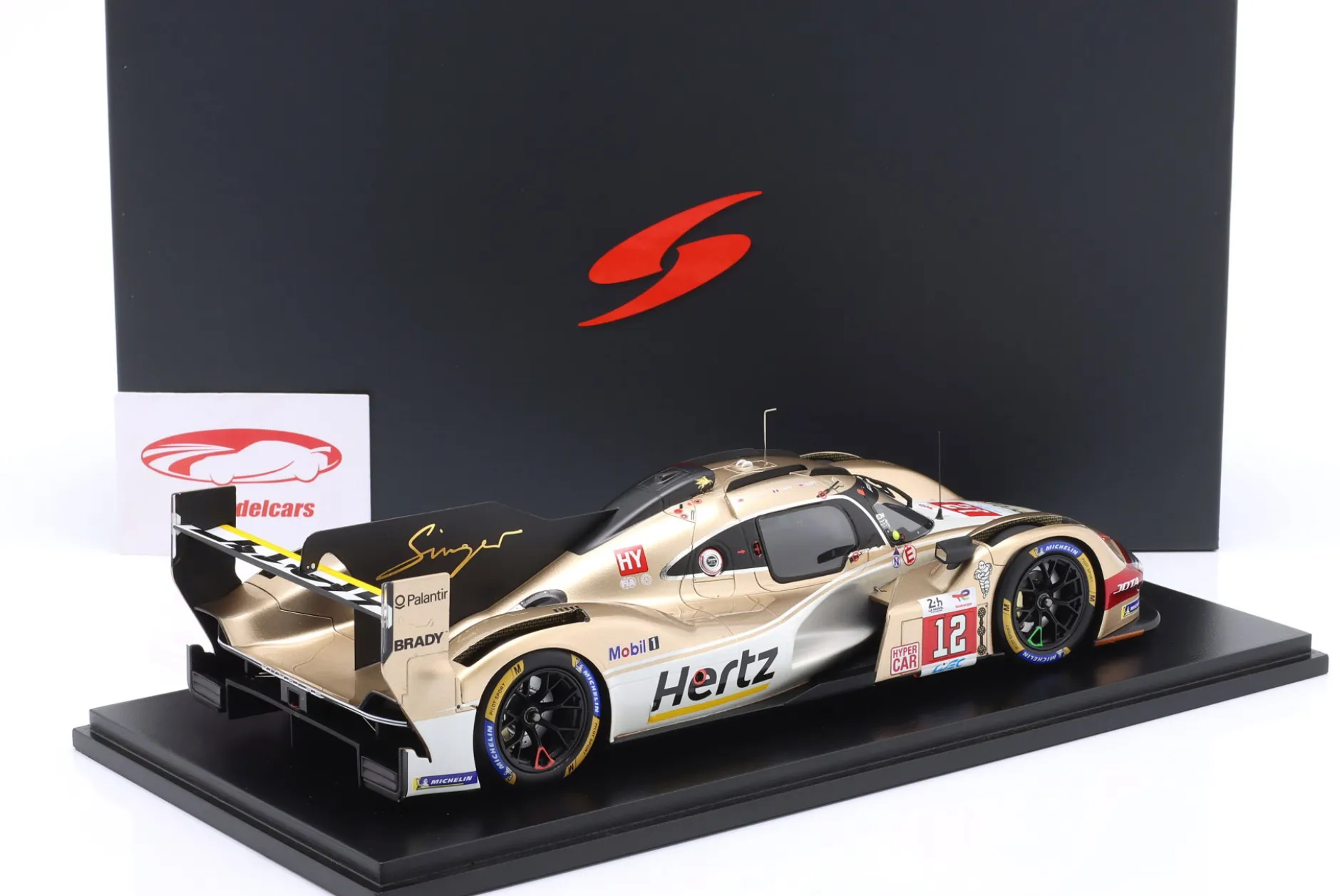 Porsche 963 #12 8th 24h LeMans 2024 Hertz Team Jota 1:18 Spark
