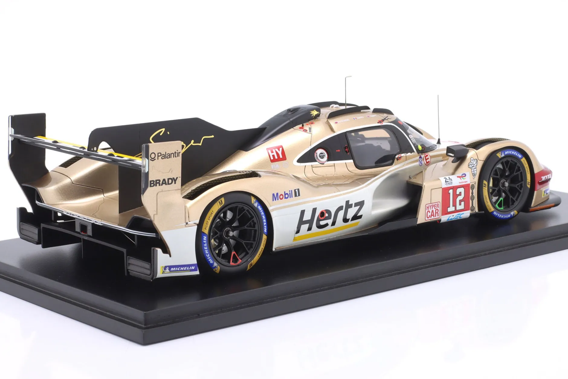 Porsche 963 #12 8th 24h LeMans 2024 Hertz Team Jota 1:18 Spark