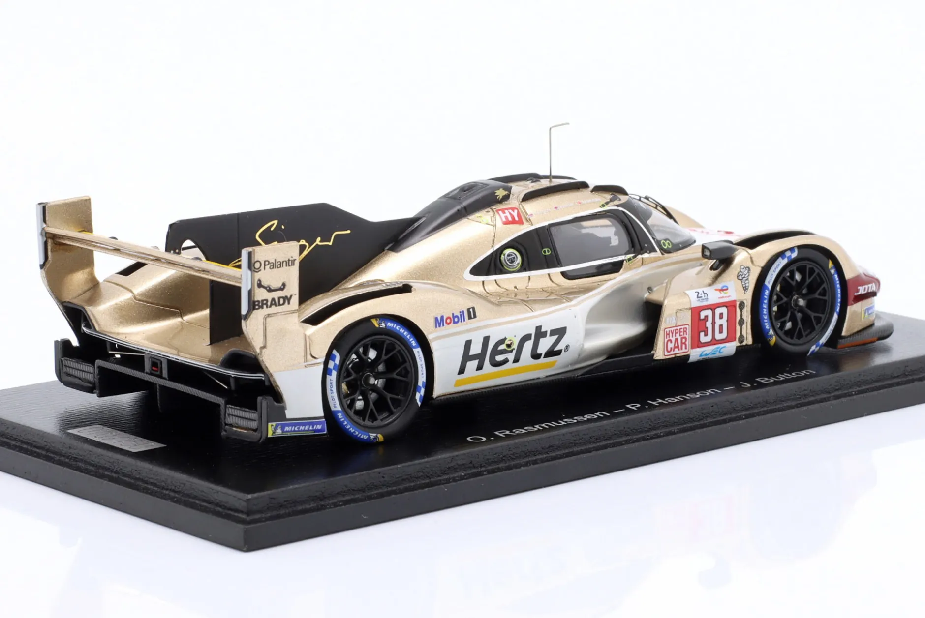 Porsche 963 #38 9th 24h LeMans 2024 Hertz Team Jota 1:43 Spark