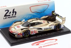 Porsche 963 #38 9th 24h LeMans 2024 Hertz Team Jota 1:43 Spark