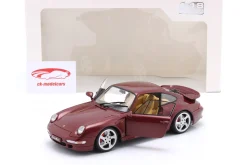 Porsche 911 (993) Turbo Baujahr 1997 Arena rot 1:18 Solido