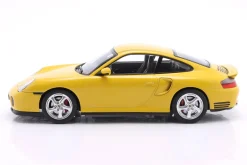 Porsche 911 (996) Turbo Baujahr 2000 gelb 1:18 KK-Scale