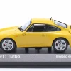 Porsche 911 (993) Turbo Baujahr 1995 gelb 1:43 Minichamps