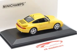 Porsche 911 (993) Turbo Baujahr 1995 gelb 1:43 Minichamps