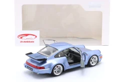 Porsche 911 (964) Turbo Baujahr 1990 horizontblau metallic 1:18 Solido