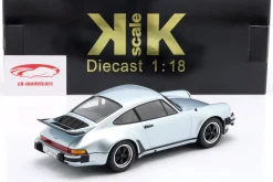 Porsche 911 (930) Turbo 3.0 Baujahr 1976 polarsilber 1:18 KK-Scale