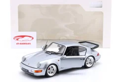 Porsche 911 (964) Turbo 3.6 Baujahr 1990 polarsilber 1:18 Solido