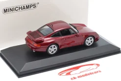 Porsche 911 (993) Turbo Baujahr 1995 rot metallic 1:43 Minichamps