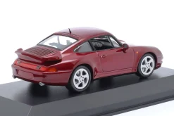 Porsche 911 (993) Turbo Baujahr 1995 rot metallic 1:43 Minichamps