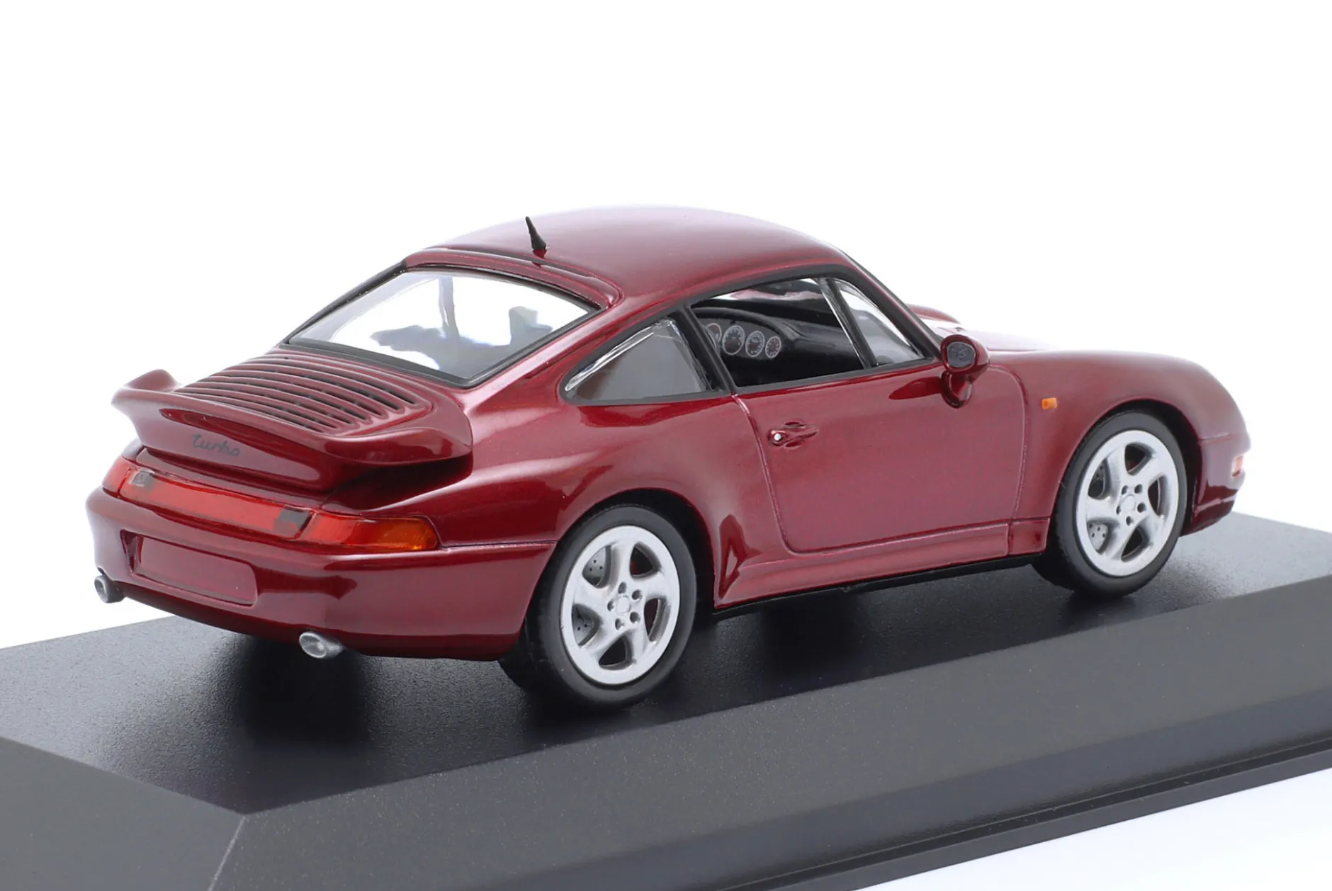Porsche 911 (993) Turbo Baujahr 1995 rot metallic 1:43 Minichamps