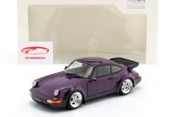 Porsche 911 (964) Turbo Baujahr 1990 violett-blau metallic 1:18 Solido