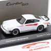Porsche 911 Turbo 3.0 Baujahr 1975-1977 weiß / rot / schwarze Reifen 1:43 Welly