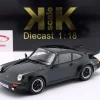 Porsche 911 (930) Turbo 3.3 Coupe Baujahr 1977 dunkelgrün metallic 1:18 KK-Scale