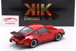 Porsche 911 (930) Turbo 3.3 Coupe Baujahr 1977 rot 1:18 KK-Scale