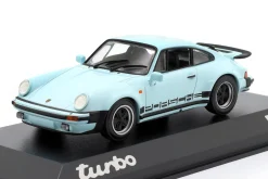 Porsche 911 (930) Turbo 50 Jahre Singapur polarblau 1:43 Minichamps