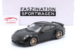 Porsche 911 (992) Turbo S Coupe Movie Bad Boys 2024 schwarz 1:18 Minichamps