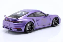Porsche 911 (992) Turbo S Coupe Sport Design 2021 viola 1:18 Minichamps