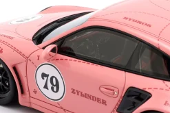 Porsche 911 (997) Turbo S LBWK Sidney Hoffmann "Die Sau" #79 pink 1:18 WERK83