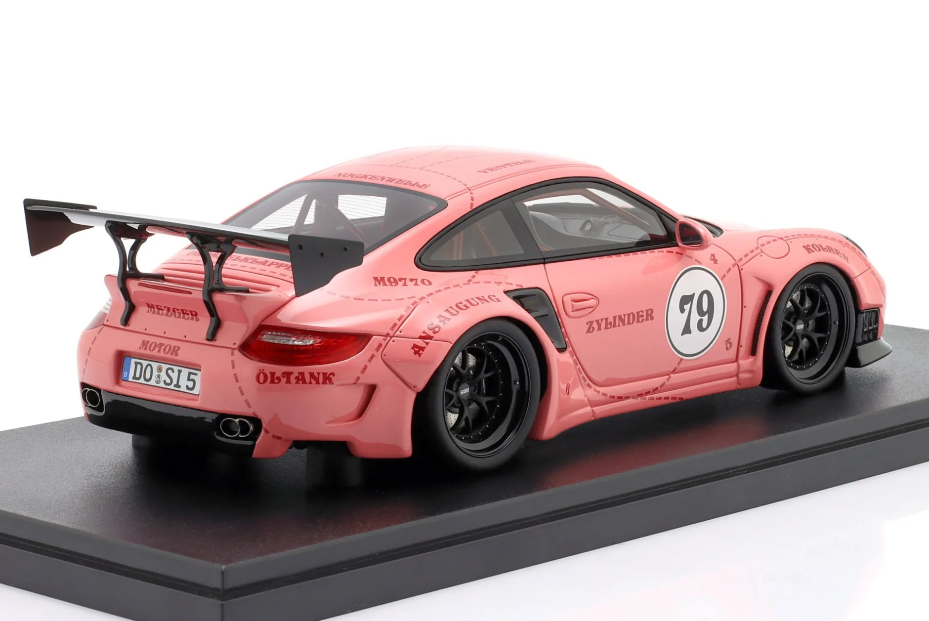 Porsche 911 Turbo S LBWK Sidney Hoffmann "Die Sau" Signature Edition 1:18 WERK83