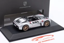 Porsche Vision Spyder Baujahr 2020 silber 1:43 Spark