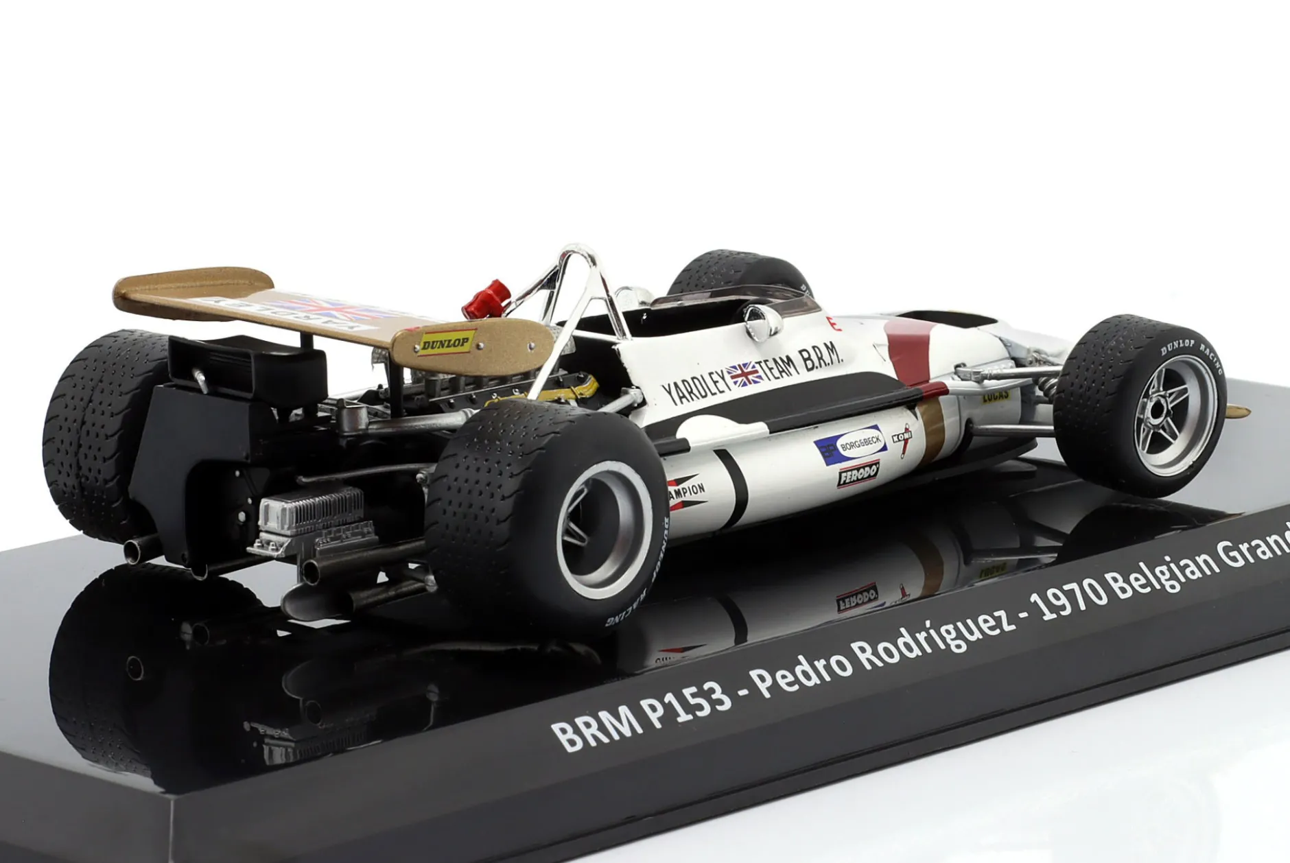 P. Rodriguez BRM P153 #1 Sieger Belgien GP Formel 1 1970 1:24 Premium Collectibles