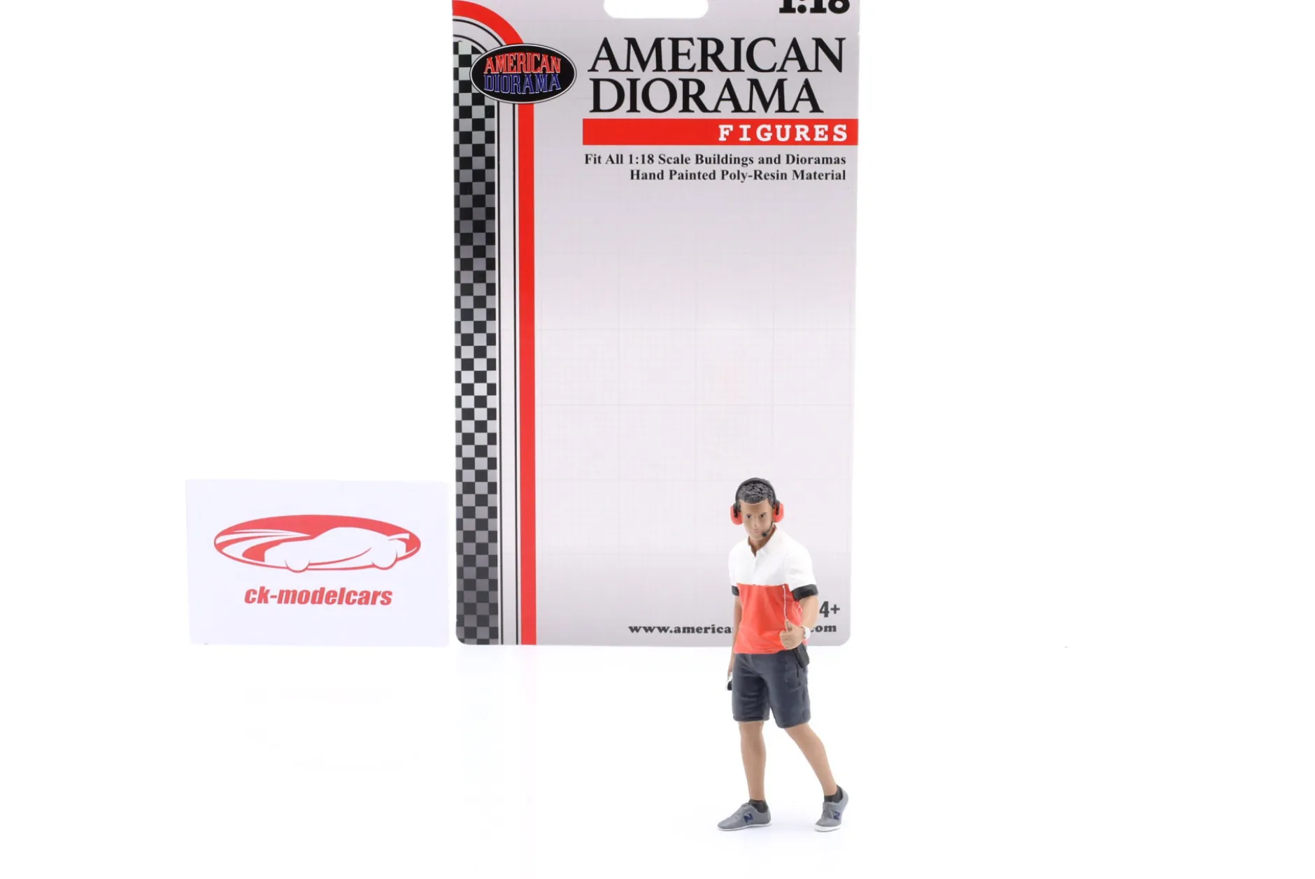 Race Crew Figur #2 1:18 American Diorama