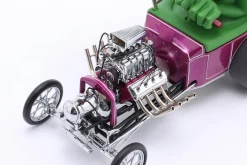 Rat Fink T-Bucket mit Figur lila / grün 1:18 GMP