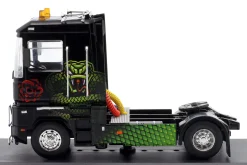 Renault AE 500 Magnum Sattelzugmaschine 1991 Green Mamba 1:43 Hachette